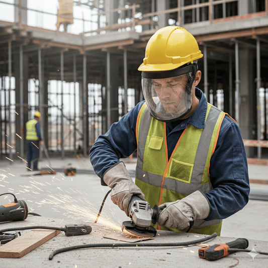VISIONSAFE – Full-Coverage Adjustable Face Shield with Anti-Fog & PM2.5 Filter