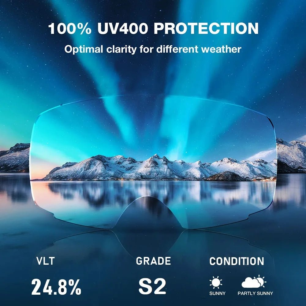 VISTACHANGE – Interchangeable Lens Anti-Fog Ski Goggles with UV400 Protection 1