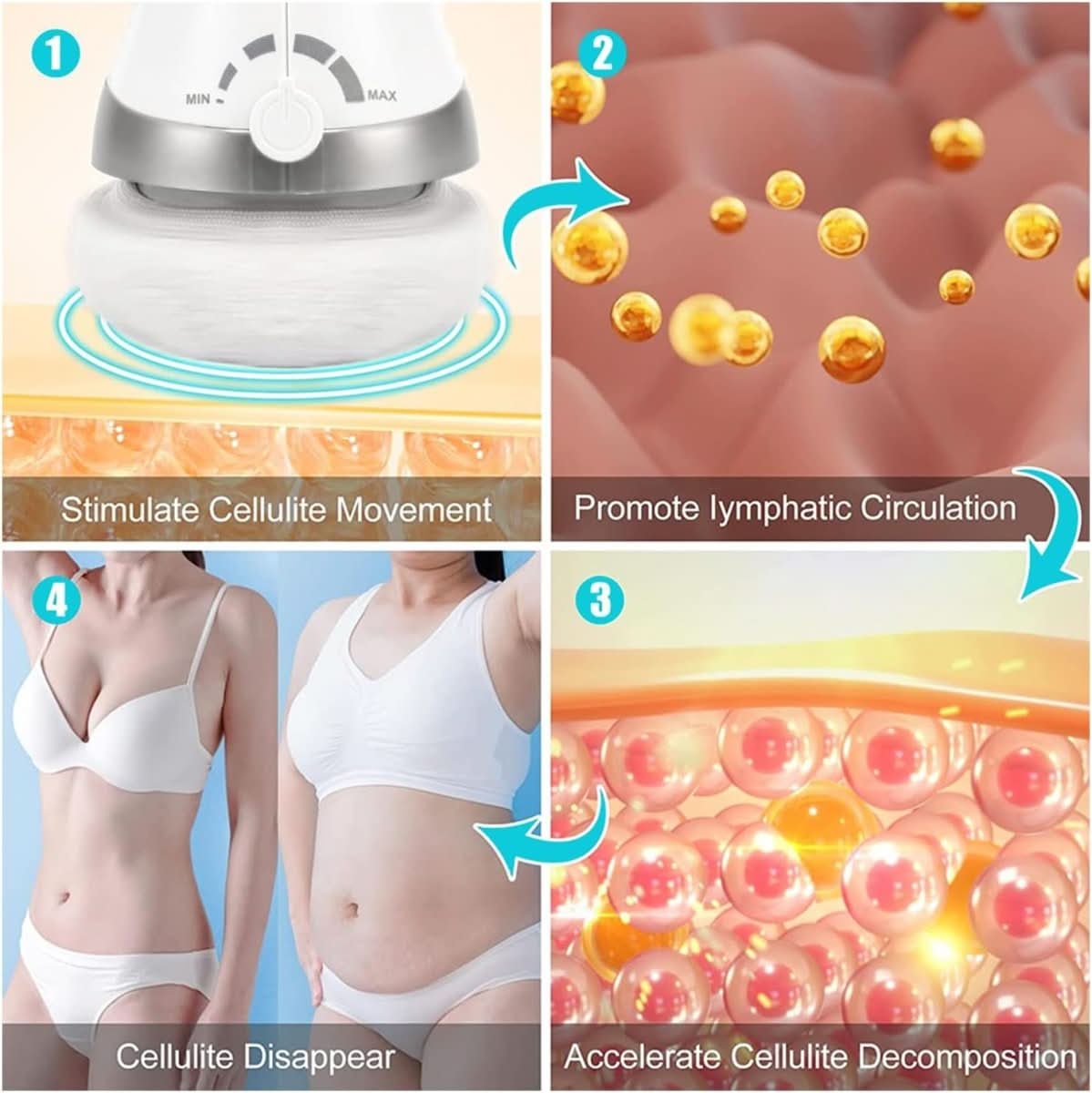 VITATON – Luxusný masážny prístroj na telo pre spevnenie pokožky a relaxáciu