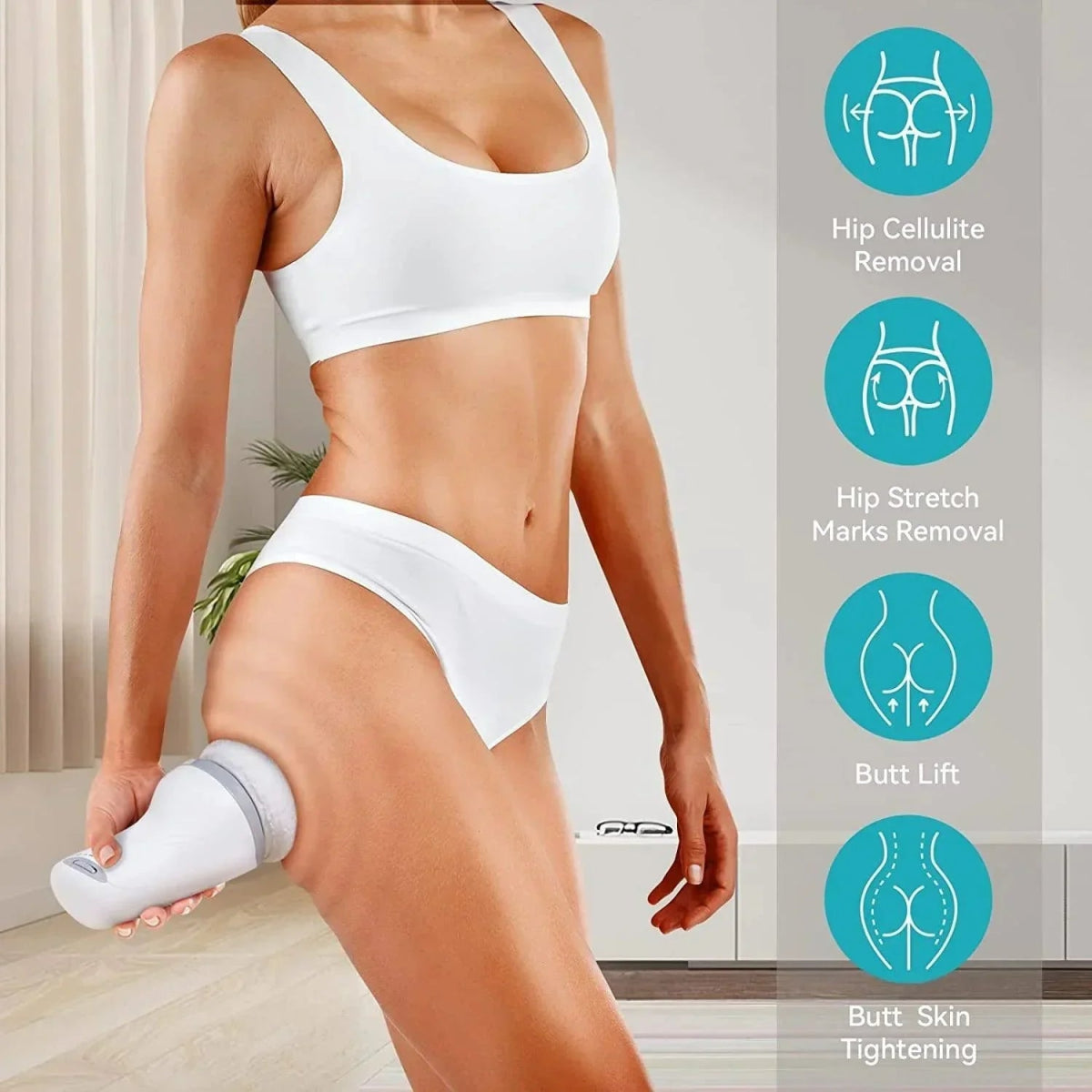  Vitaton body massage device - luxurious massage with high frequency vibration and skin improvement-5