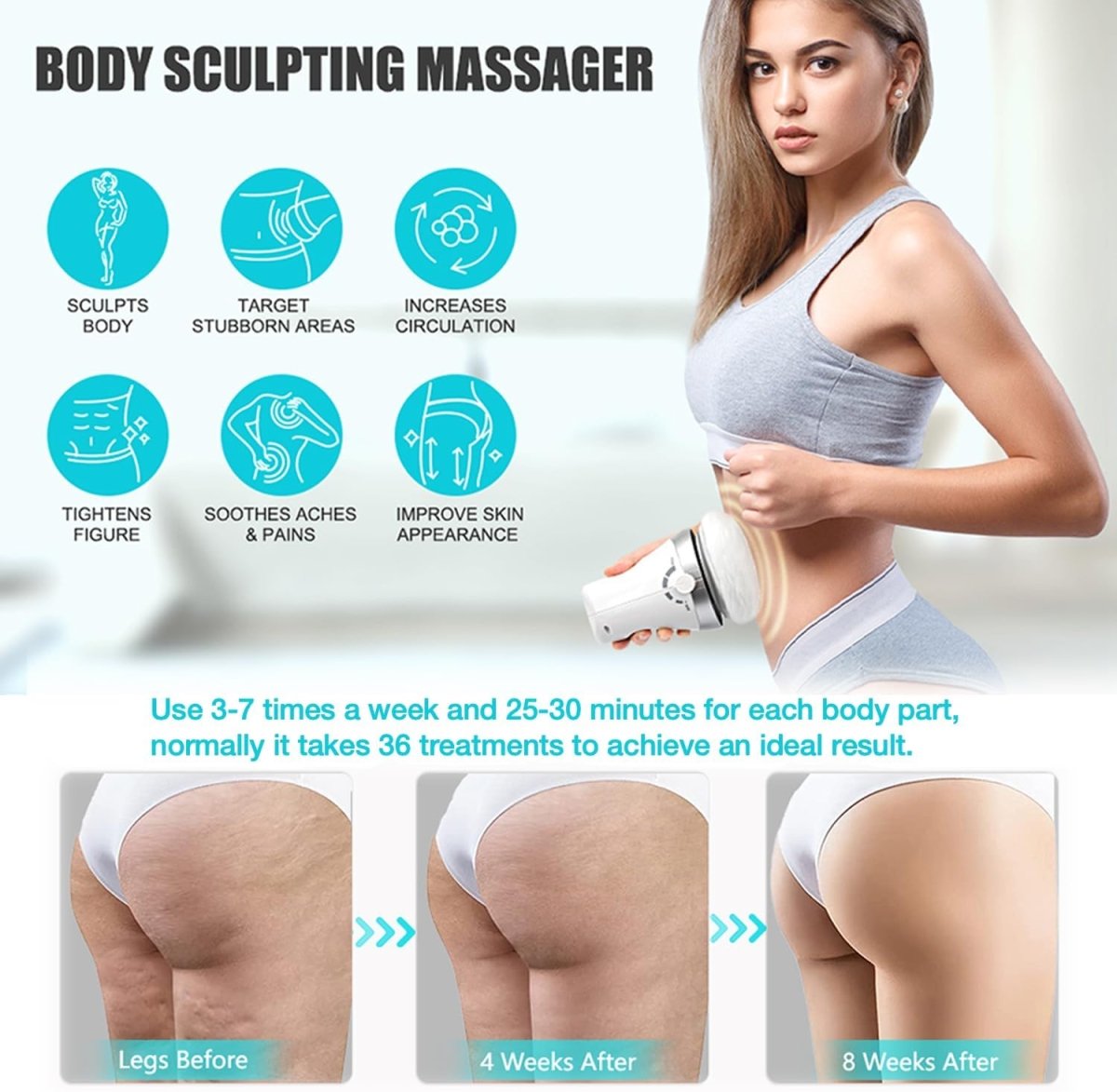 VITATON – Luxury Body Massager for Skin Tightening and Relaxation