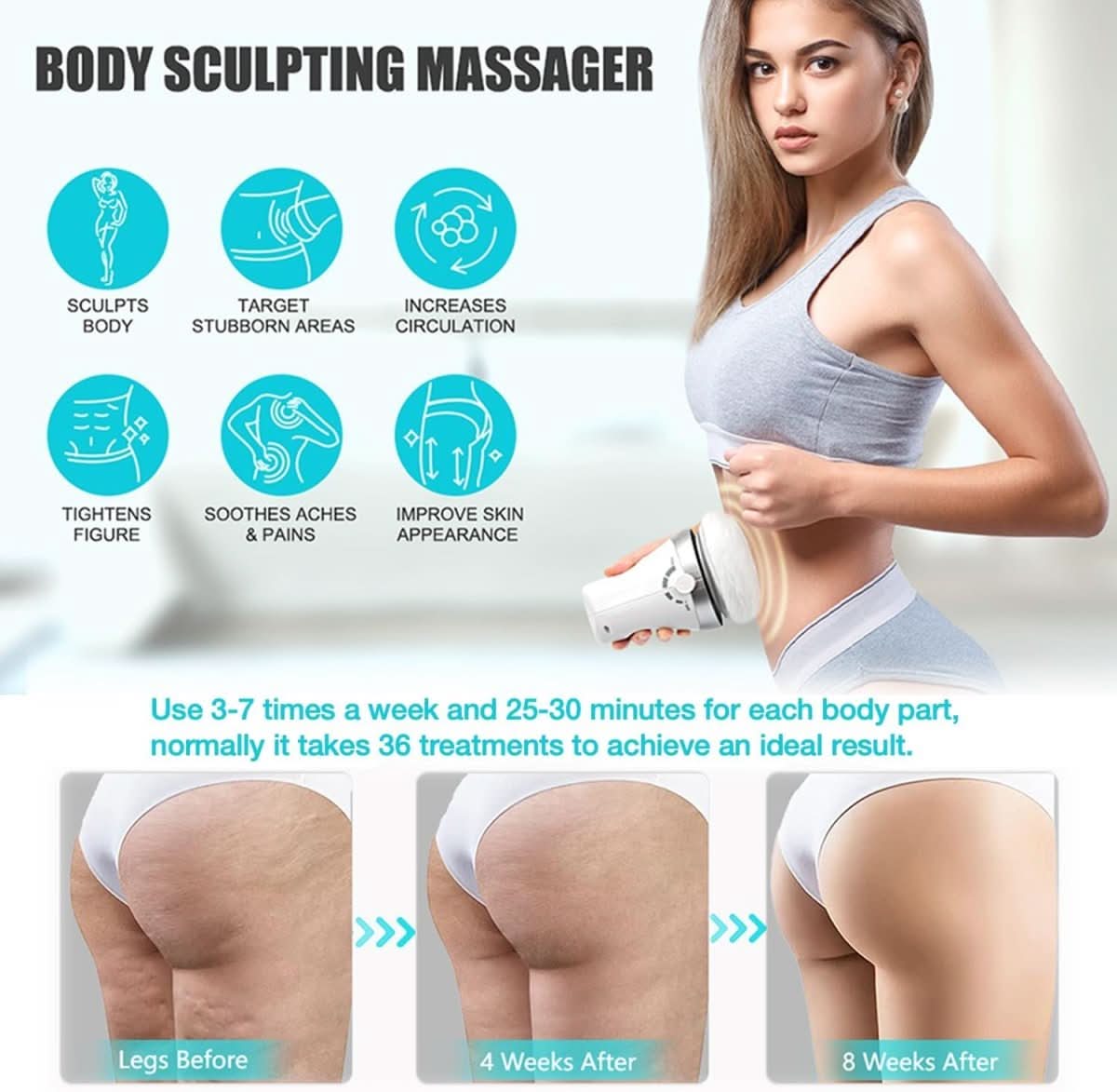 VITATON – Luxusný masážny prístroj na telo pre spevnenie pokožky a relaxáciu