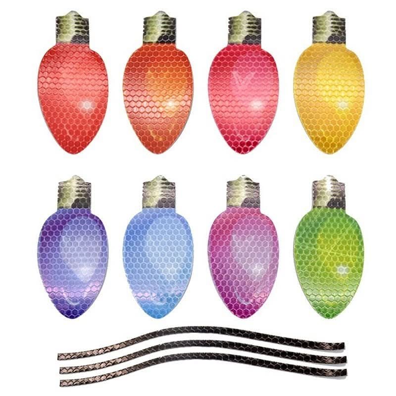 Reflective Magnetic Holiday Bulbs - Durable & Weatherproof Decorative Lights 2