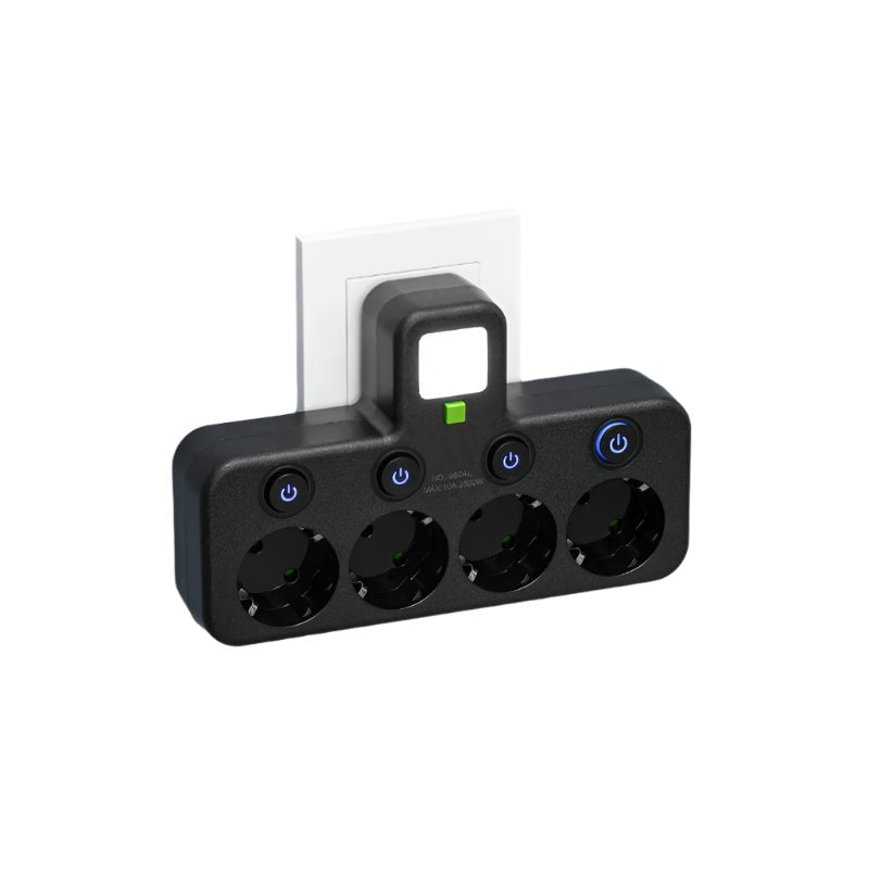 VOLTRIQ ProLine - 4-Socket Power Strip with USB & Type-C Ports, Child Lock 4