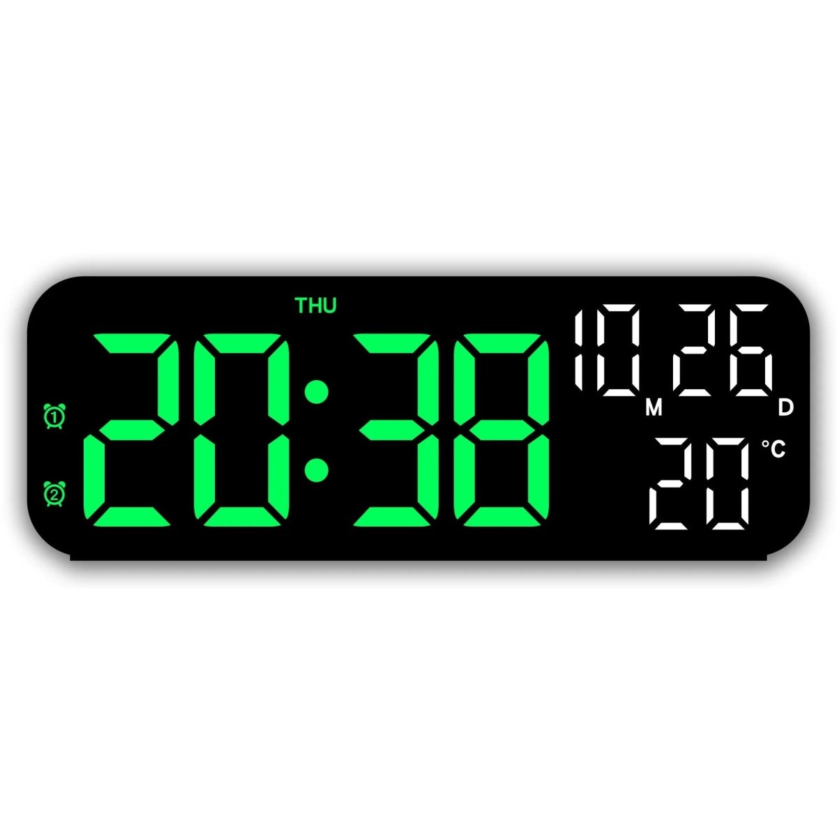 VOXTIME SMART – LED Digital Alarm Clock with Voice Control & Temperature Display 9