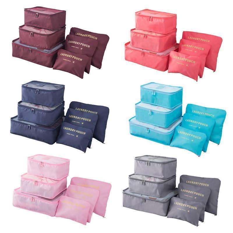TravelMate - 6-Piece Packing Cubes Set for Organized and Space-Saving Travel 6