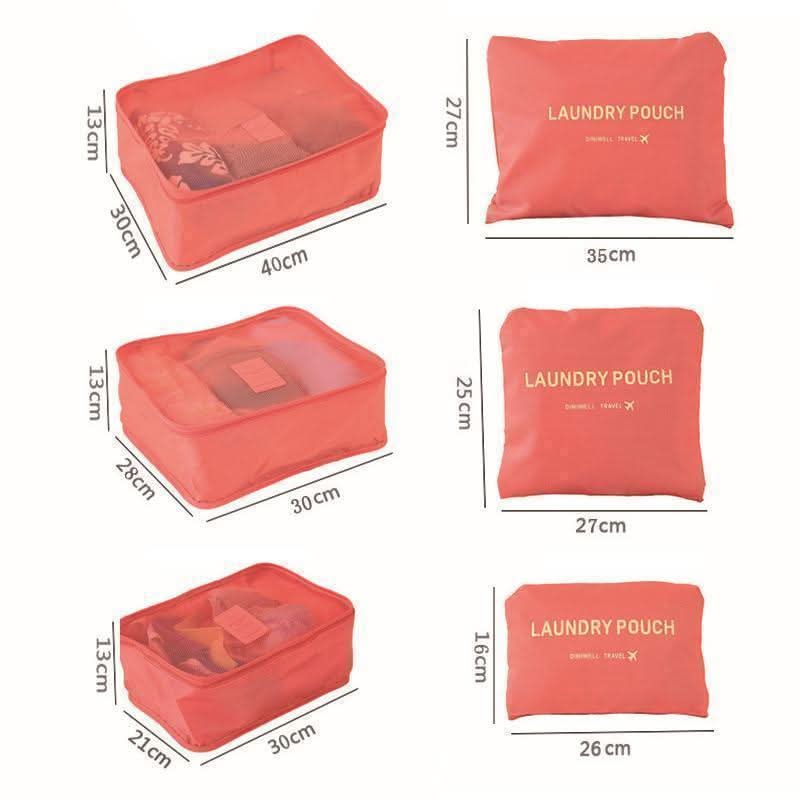 TravelMate - 6-Piece Packing Cubes Set for Organized and Space-Saving Travel 5