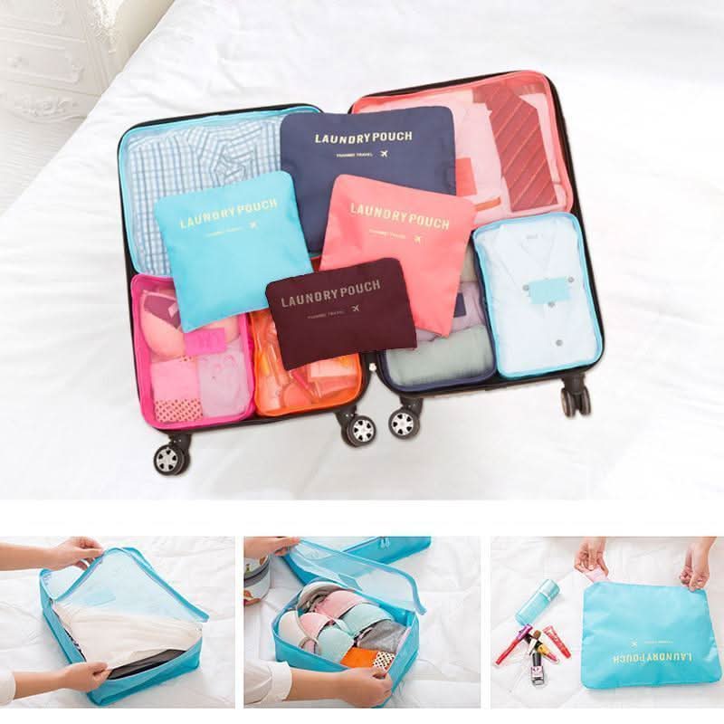 TravelMate - 6-Piece Packing Cubes Set for Organized and Space-Saving Travel 3