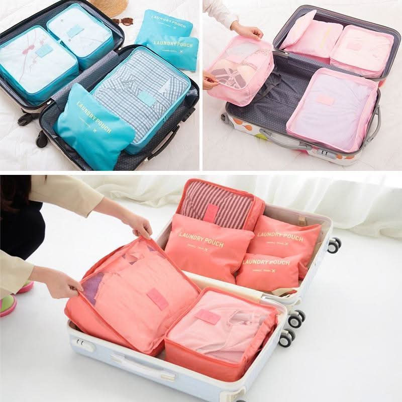 TravelMate - 6-Piece Packing Cubes Set for Organized and Space-Saving Travel 4