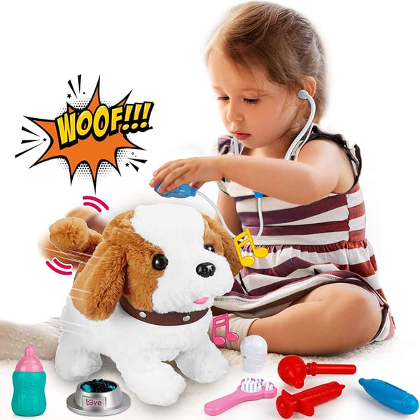 Waggopal – Interactive Plush Dog for Kids – Lifelike Movements & Touch Response
