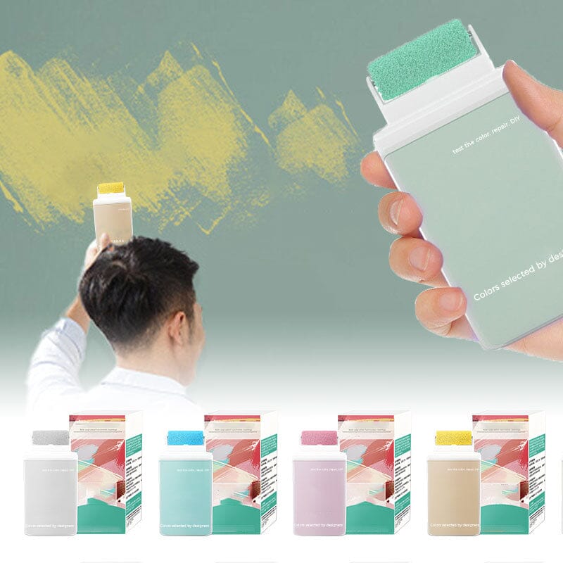 Wall Repair Paint Roller with Integrated Brush – Easy Graffiti and Fungal Removal Tool in Multiple Colors-2