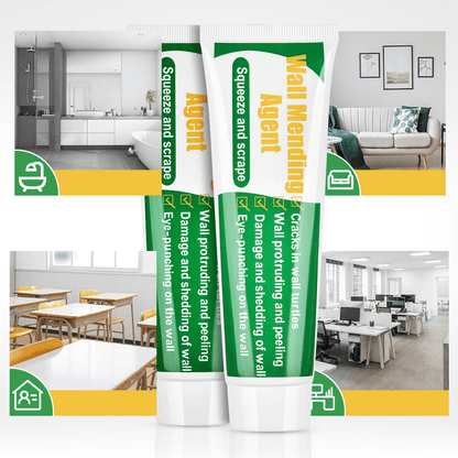 Wall Repair Cream Set – Quick Drying 100g White Cream for Cracks, Stains, Holes with Scraper and Mouthpiece Extension-6