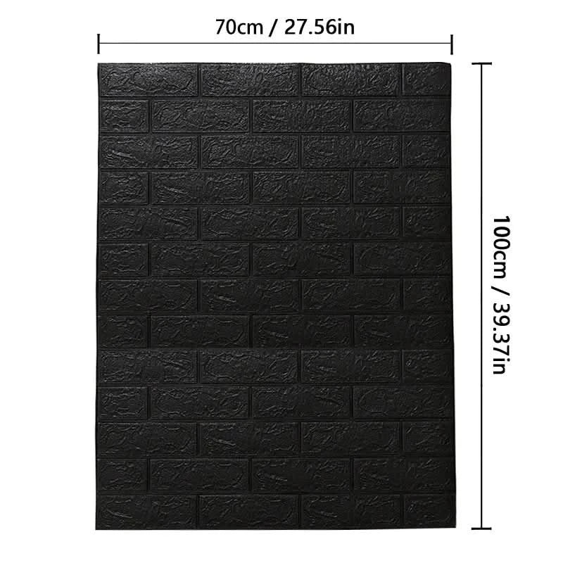 WALLFORM – 3D Foam Brick Pattern Wallpaper