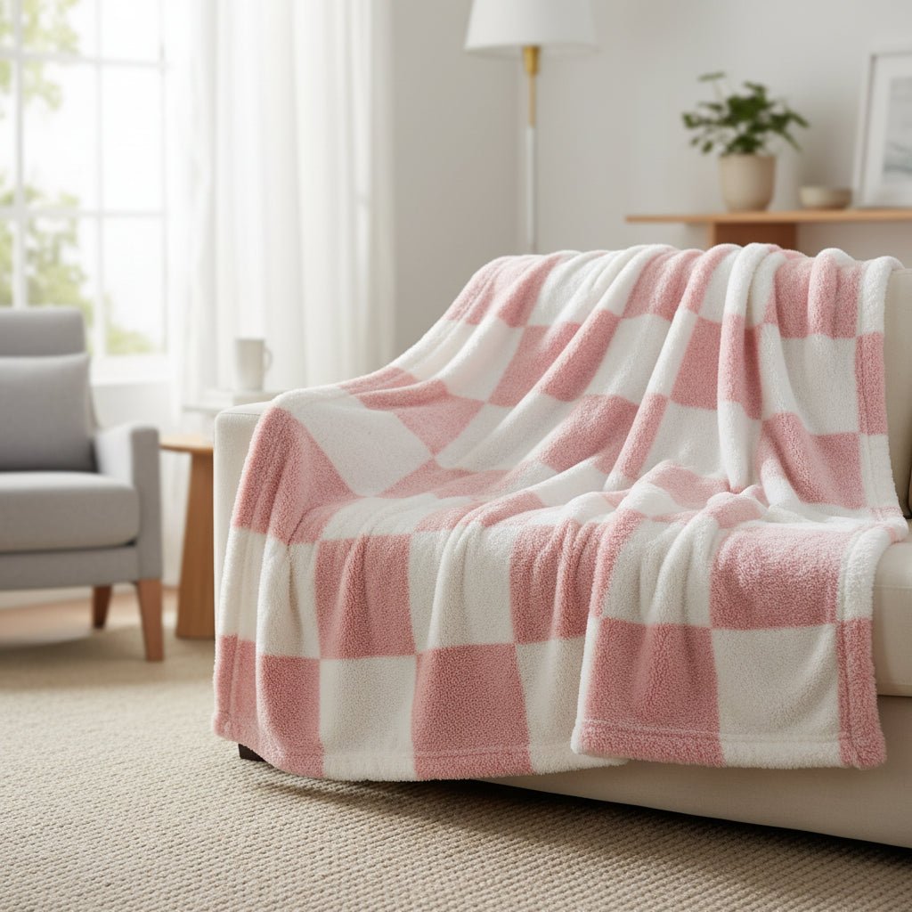 NESTIQUE – Soft Thermal Fleece Blanket for Relaxing Comfort 0