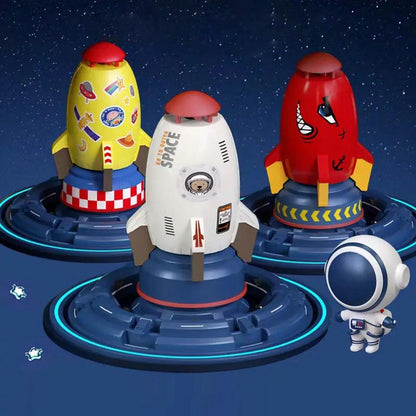 WaterRocket - Razzo d'acqua per bambini con attacco per tubo da giardino