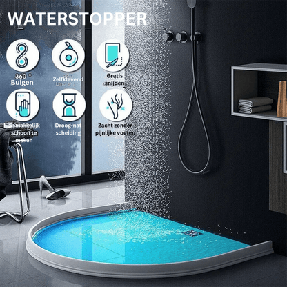WATERSTOPPER – Strisce sigillanti flessibili in silicone per bagno e cucina
