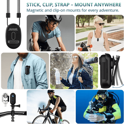 ADRENACAM – 4K Waterproof Action Camera Bundle for Extreme Sports 5