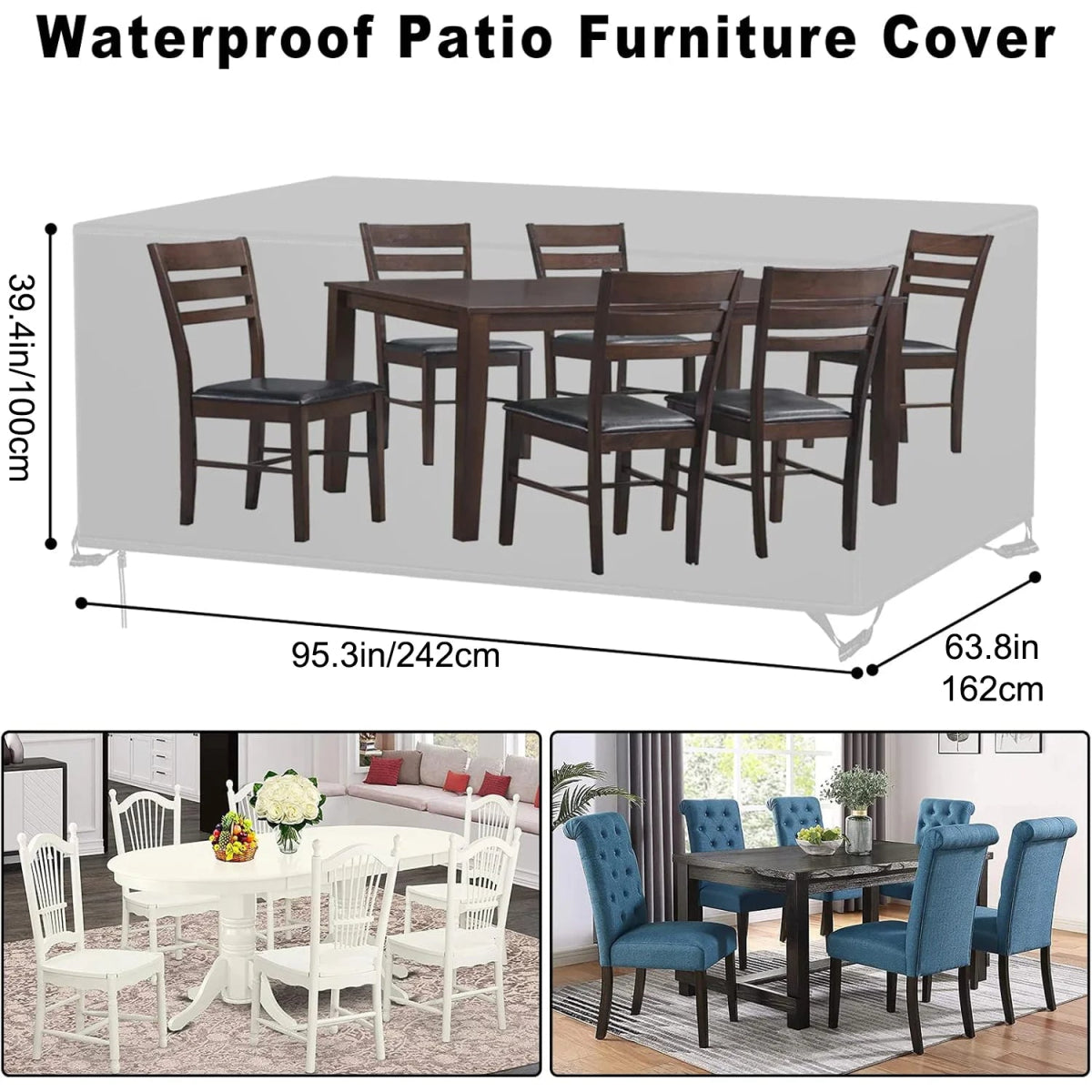 WEATHERSHIELD – Housses durables pour mobilier de patio