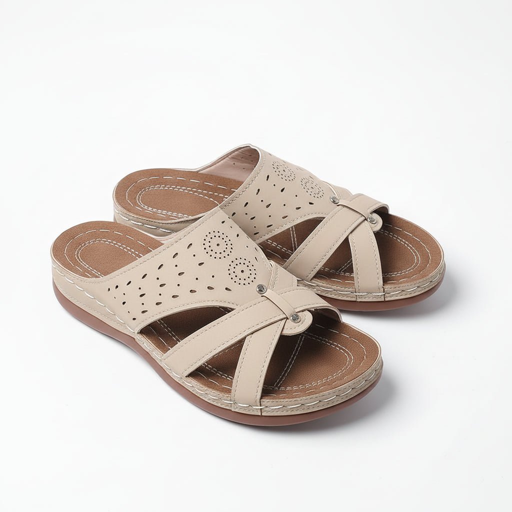 CALYSTEP – women’s orthopedic platform wedge sandals designed for stylish posture support and all-day comfort 5