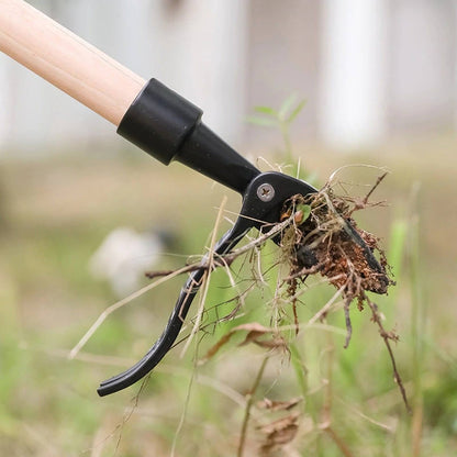 Innovative Weed Removal Tool with Sharp Teeth for Effortless Lawn Care – Black Iron Garden Tool-5