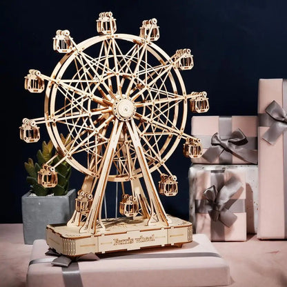 WheelCraft - Kit ruota panoramica in legno 3D per bambini e adulti