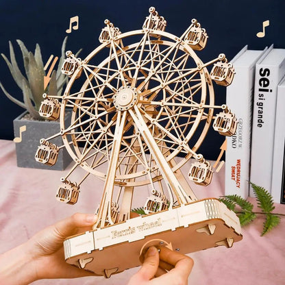 WheelCraft - Kit ruota panoramica in legno 3D per bambini e adulti