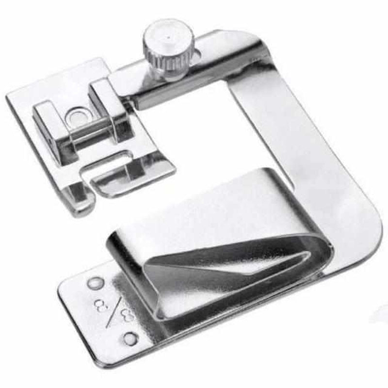 Wide Roll Hem Sewing Foot Set - 3 Stainless Steel Sizes for Perfect Hems – Compatible with Most Household Sewing Machines-3