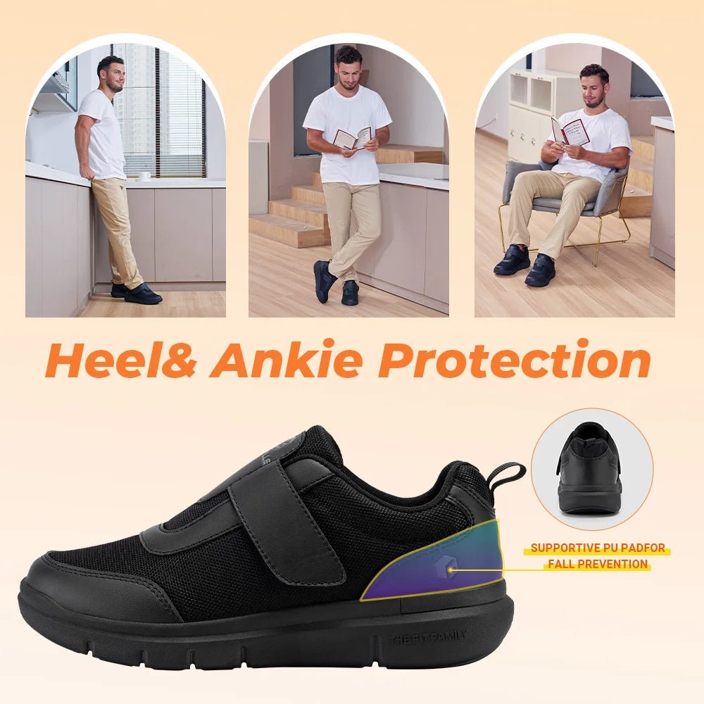 ORTHOMEN – Extra Wide Diabetic Shoes for Men with Orthopedic Comfort 5
