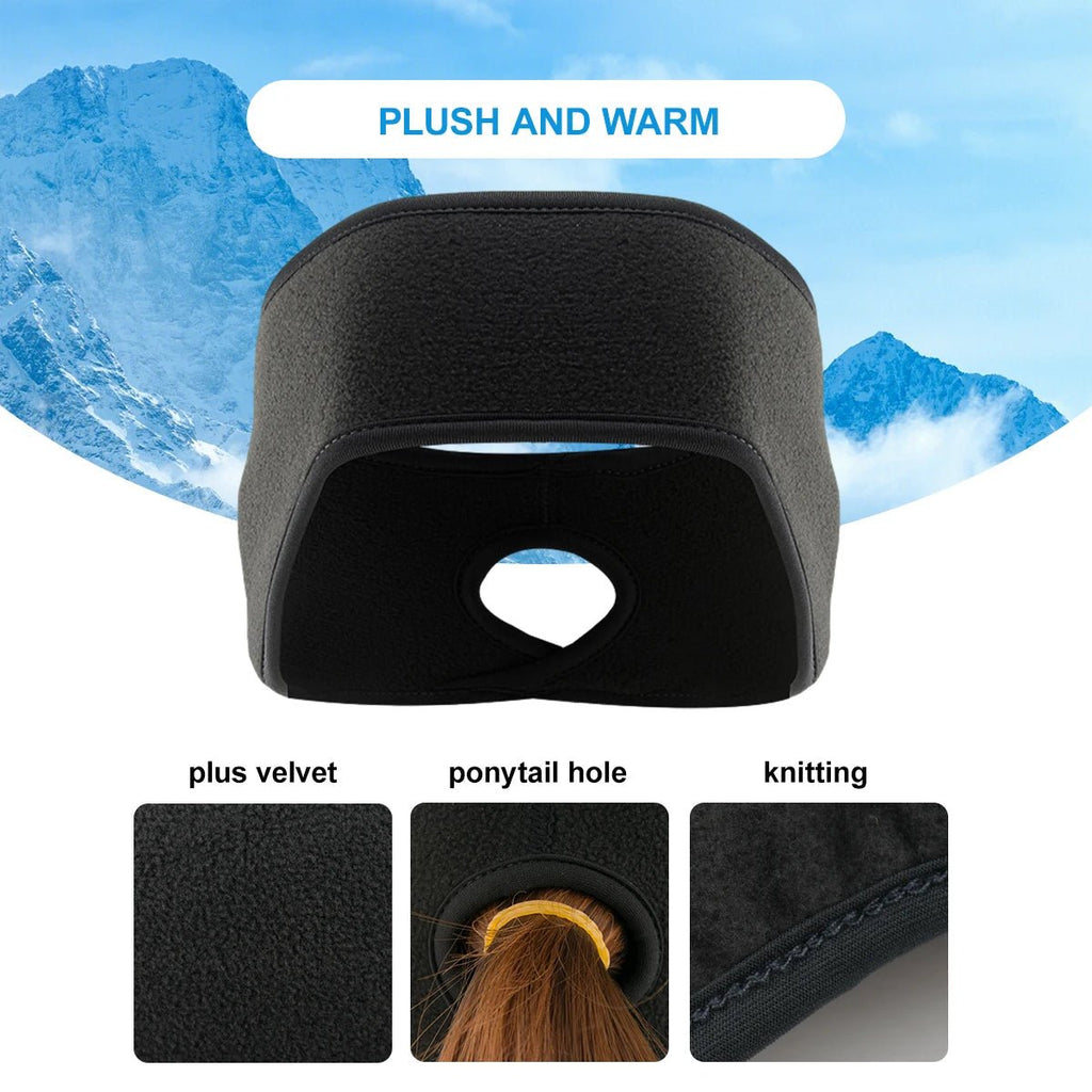 WINTERBAND – Stylish Windproof Ear Warmer Headband for Outdoor Sports Performance 2