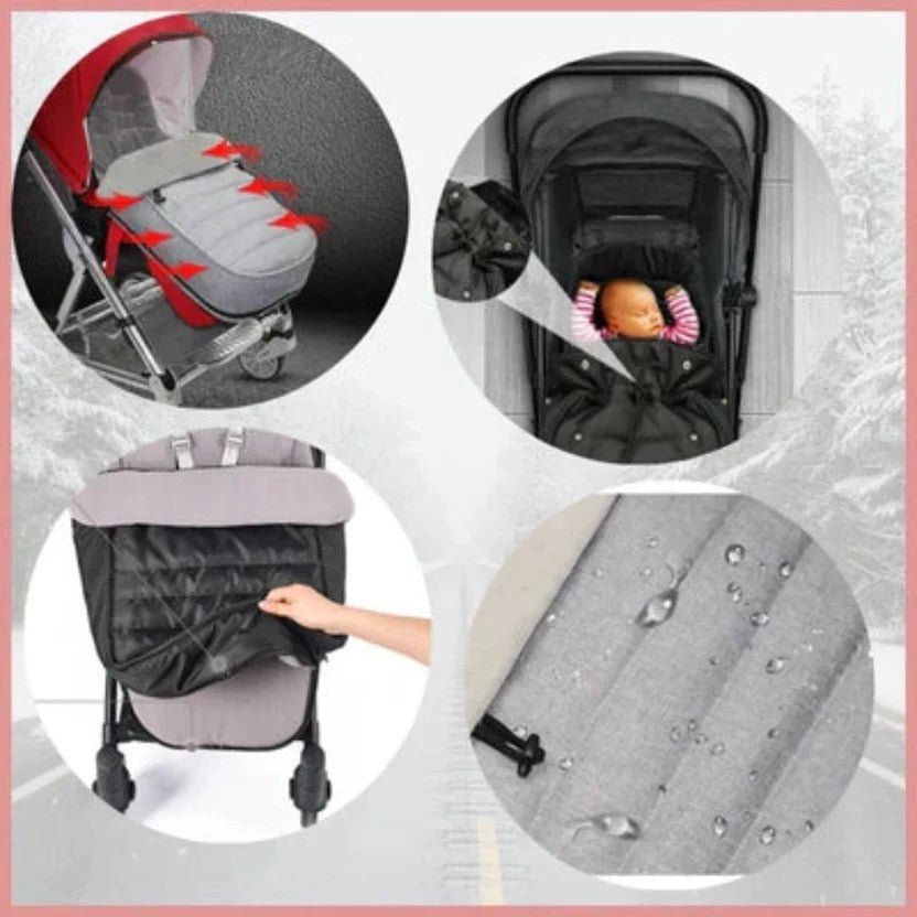 CozyNest - Universal Baby Stroller Footmuff for Winter Protection & Comfort 6