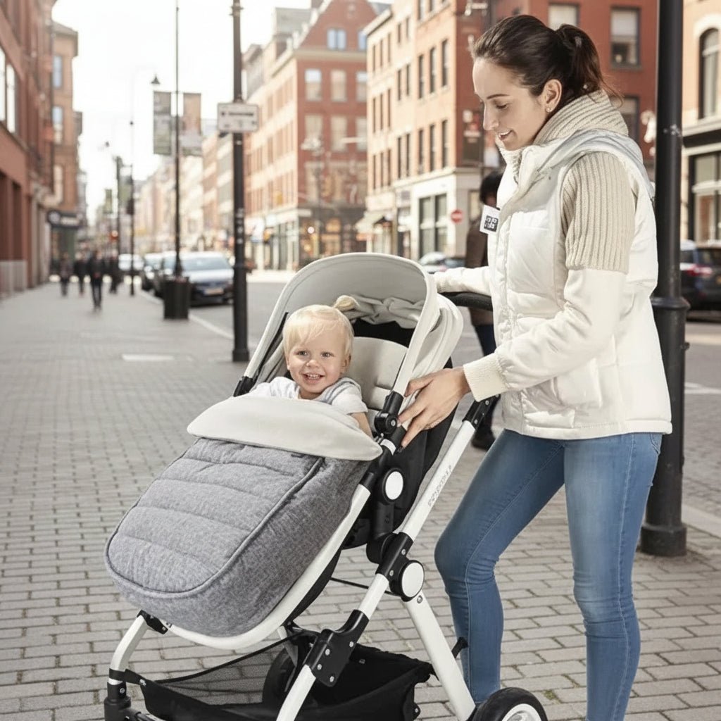 CozyNest - Universal Baby Stroller Footmuff for Winter Protection & Comfort 7