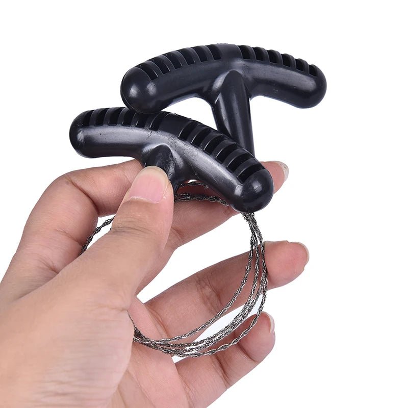 Portable Steel Wire Saw - Compact Survival Tool for Camping & Hiking 5