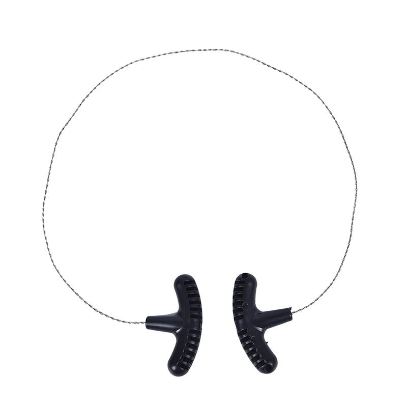 Portable Steel Wire Saw - Compact Survival Tool for Camping & Hiking 1