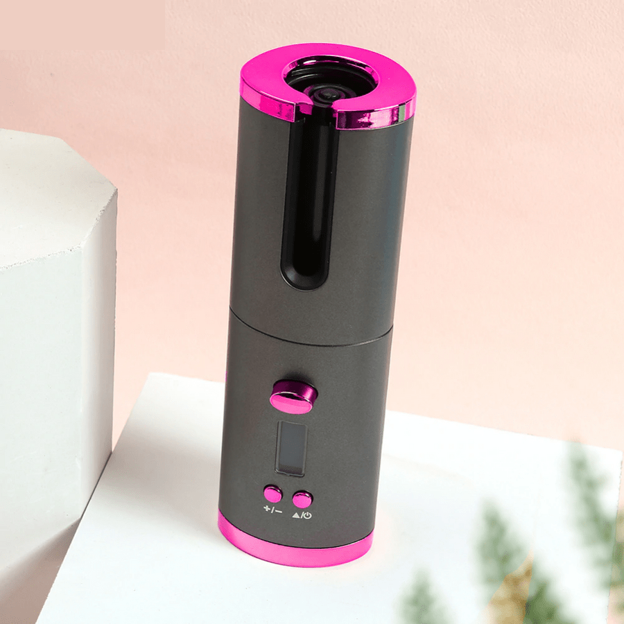  Wireless hair styler - professional curly lure styling without cable, portable, safe, with ceramic tube-4