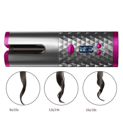  Wireless hair styler - professional curly lure styling without cable, portable, safe, with ceramic tube-5