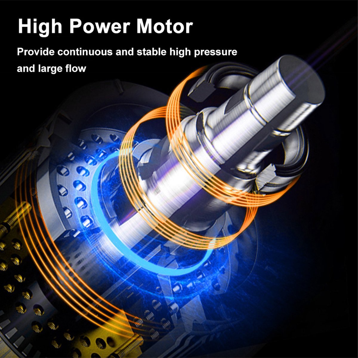 Wireless High-Pressure Cleaner with 12000mAh Battery – Versatile Outdoor Cleaning Tool with Multiple Spray Patterns-6