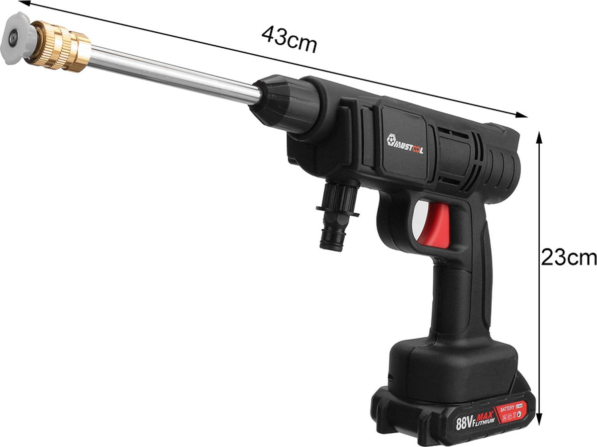 Wireless High-Pressure Cleaner with 12000mAh Battery – Versatile Outdoor Cleaning Tool with Multiple Spray Patterns-4