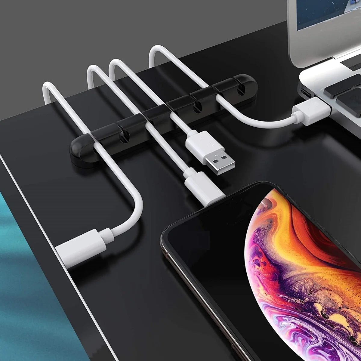 CABLEFIX – Silicone Cable Organizer for Desk, Effective Cable Management Solution 2