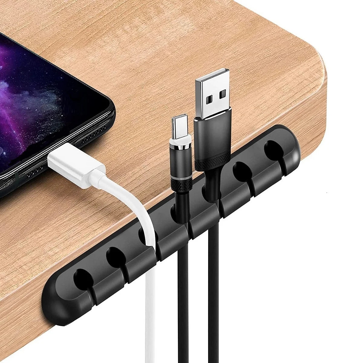 CABLEFIX – Silicone Cable Organizer for Desk, Effective Cable Management Solution 1