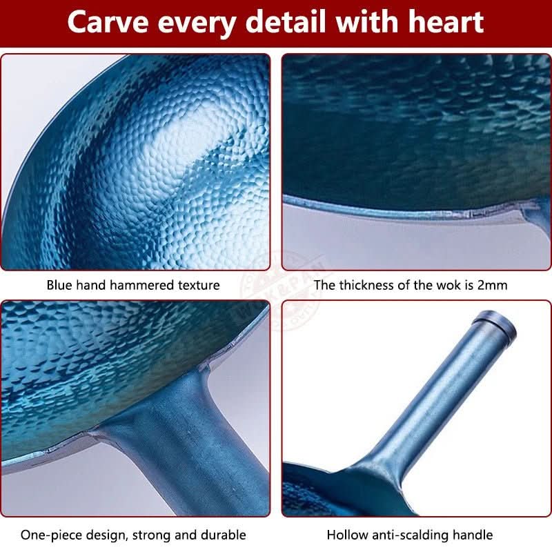 WokCraft – Traditional iron wok, uncoated & durable