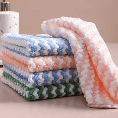  Microfiber cleaning wipes - highly absorbing, reusable towels for cleanliness-6