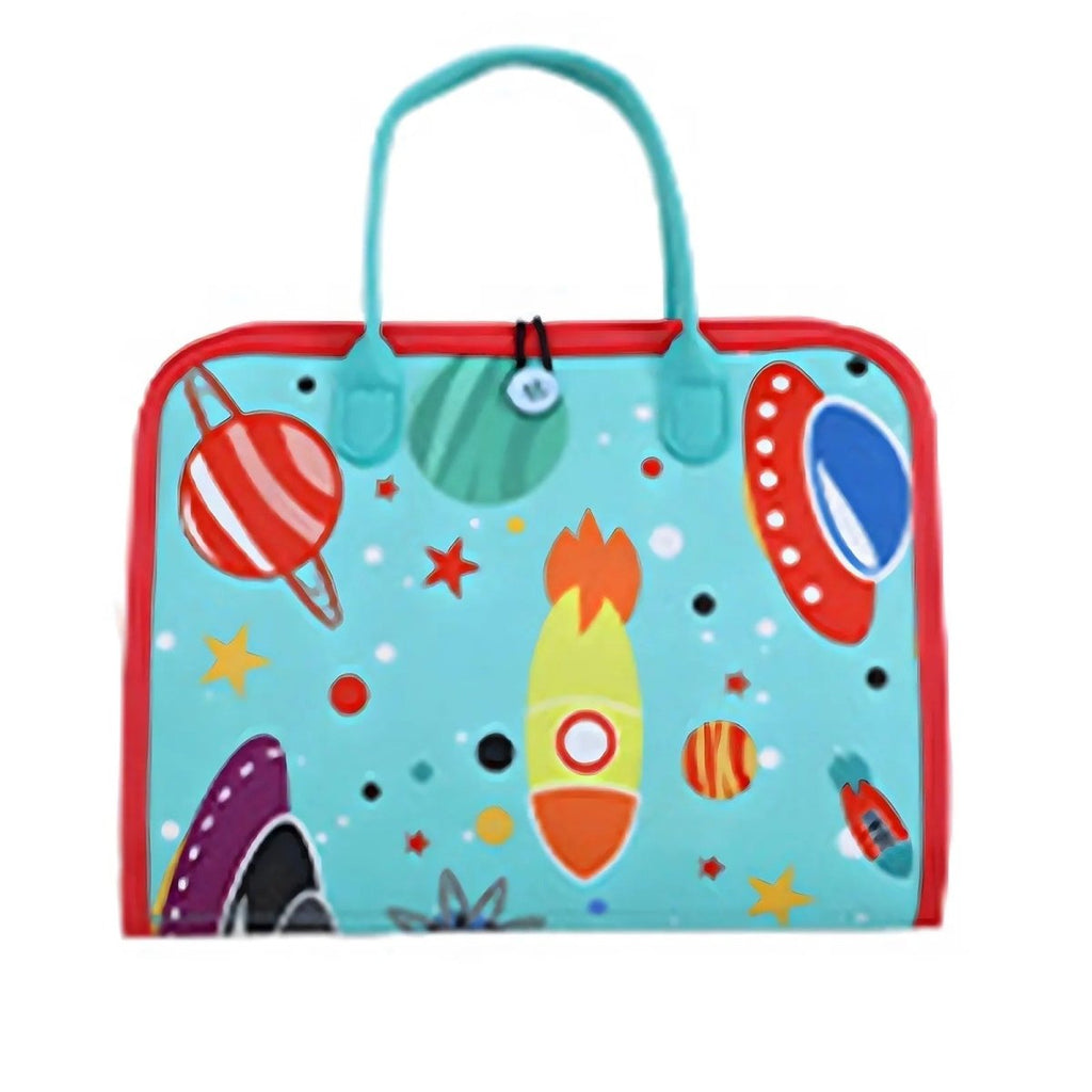 WonderTots Montessori Sensory Book - Frühes Lernabenteuer für 2-5-Jährige mit interaktiver Filzablage