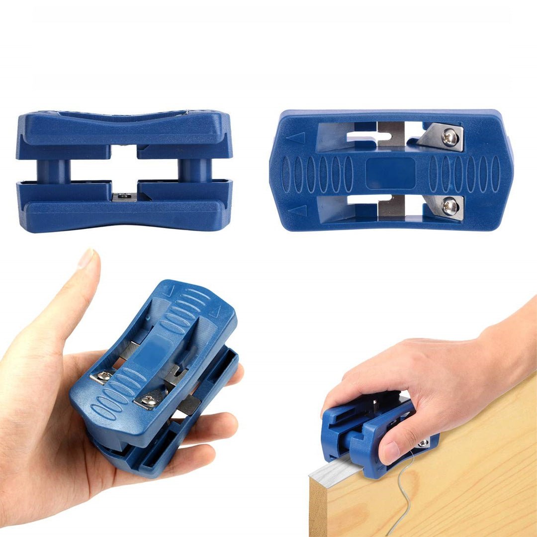 Wood Edge Trimming Tools Set - Adjustable Double-Sided Cutter for Clean Edges on Wood Panels-3