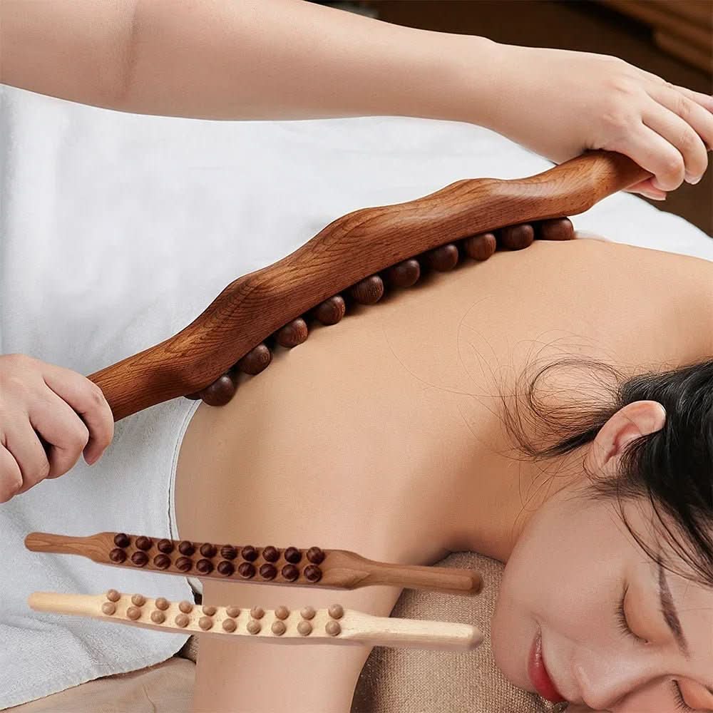  Woodease Pro - Gua Sha Massage Stock for targeted muscle relaxation and improved blood circulation-1
