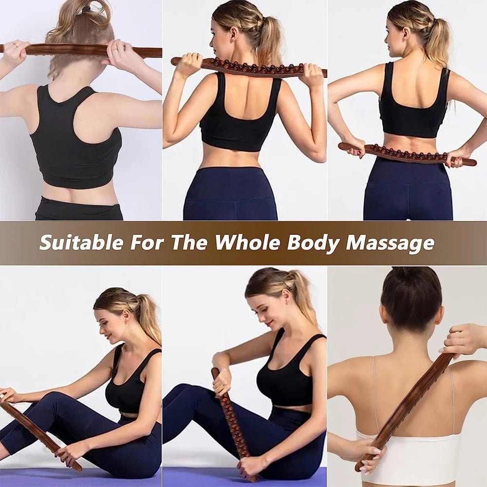  Woodease Pro - Gua Sha Massage Stock for targeted muscle relaxation and improved blood circulation-4