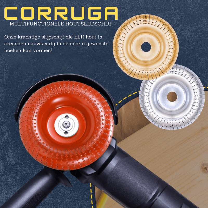 Multifunctional Wood Grinding Wheel – 100mm Steel Attachment for Angle Grinders, Lightweight and Universal Fit-3