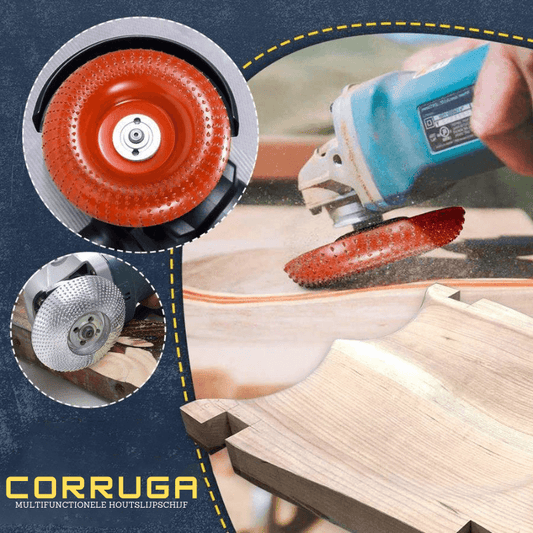 Multifunctional Wood Grinding Wheel – 100mm Steel Attachment for Angle Grinders, Lightweight and Universal Fit-1