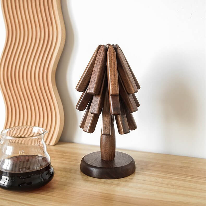 Elegant Walnut Tree Placemats - Durable, Easy to Clean Table Mats for Stylish Dining 2
