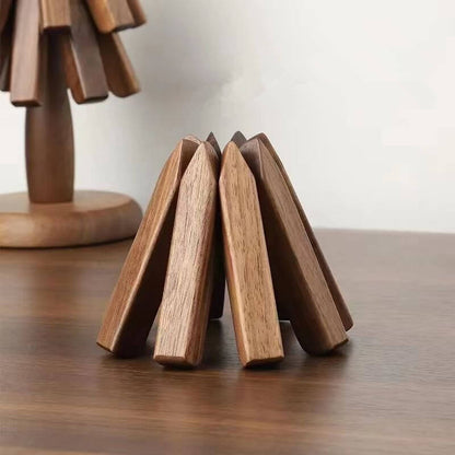 Elegant Walnut Tree Placemats - Durable, Easy to Clean Table Mats for Stylish Dining 0