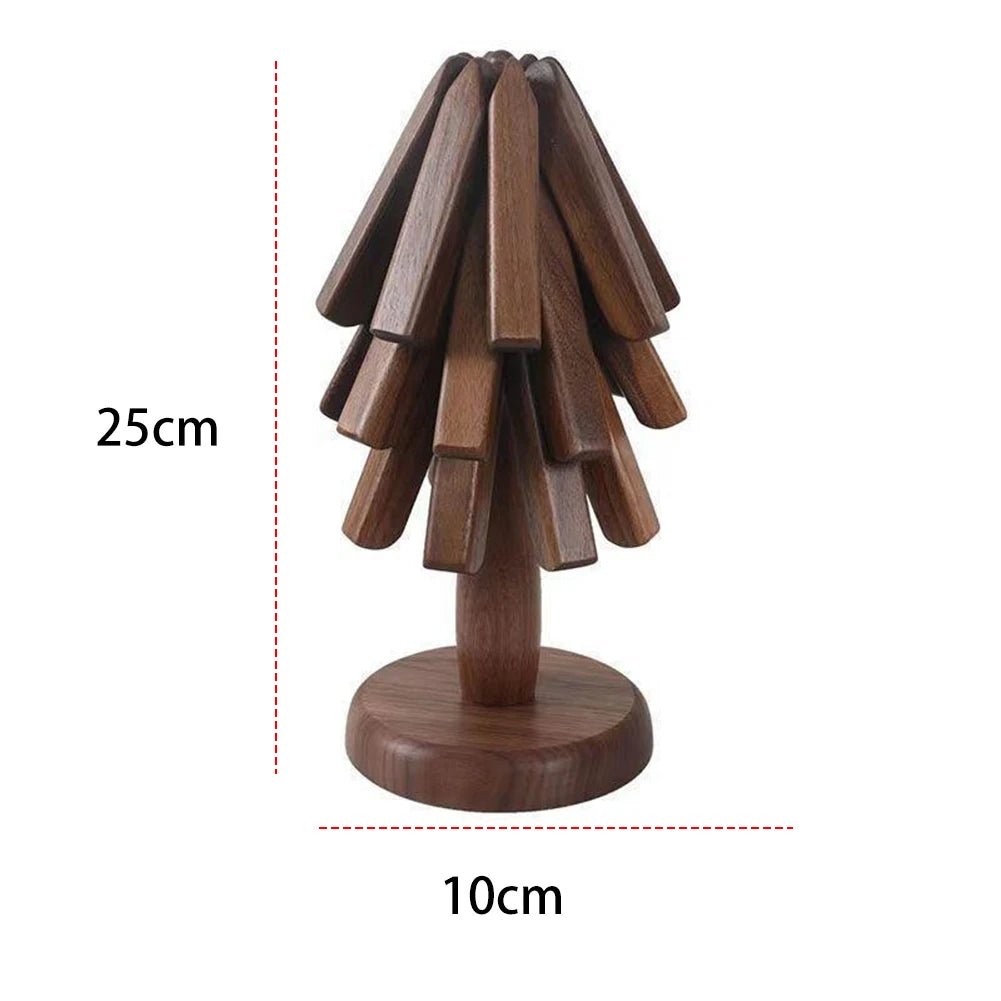 WOODLIA – Elegant Walnut Placemats for Modern & Stylish Dining